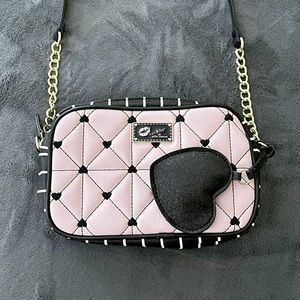 LUV BETSEY BY BETSEY JOHNSON QUILTED CROSSBODY BAG